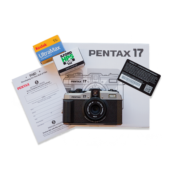 Pentax 17 Kit - Includes Camera, Film, Processing Coupon, and Pentax 17 Kit - Includes Camera, Film, Processing Coupon, and